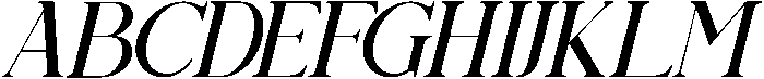 Qelvoria Italic otf (400) Font UPPERCASE