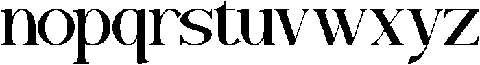 Qelvoria otf (400) Font LOWERCASE