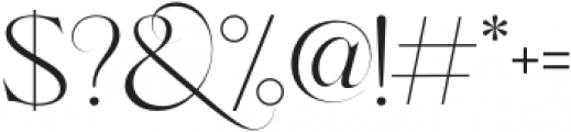Qene-G Regular otf (400) Font OTHER CHARS