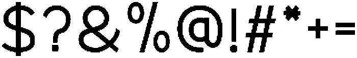 Qentura Regular otf (400) Font OTHER CHARS