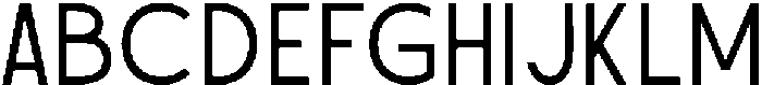 Qentura Regular otf (400) Font UPPERCASE