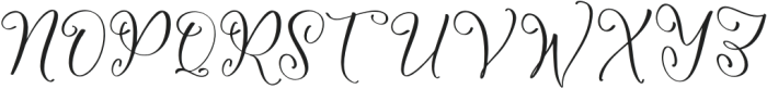 Qerginas Frenchstyle Script otf (400) Font UPPERCASE