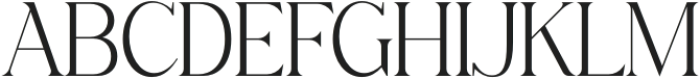 Qerginas Frenchstyle Serif otf (400) Font UPPERCASE