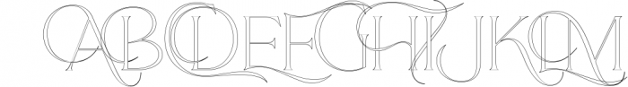 Qene-G | Serif & Signature Script Font Duo 2 Font UPPERCASE