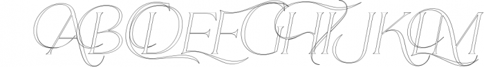 Qene-G | Serif & Signature Script Font Duo 3 Font UPPERCASE