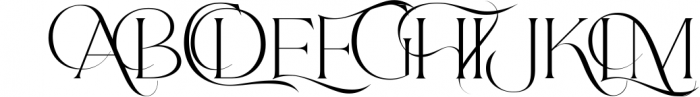 Qene-G | Serif & Signature Script Font Duo Font UPPERCASE
