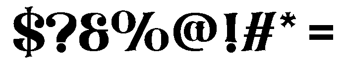 QEDHENIFtrial Regular Font OTHER CHARS