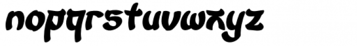 QEWUR Regular Font LOWERCASE