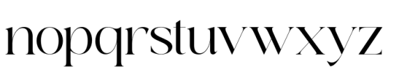 Qeilab Regular Font LOWERCASE
