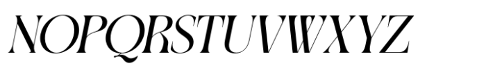 Qellia Bold Oblique Font UPPERCASE