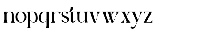 Qellia Bold Font LOWERCASE