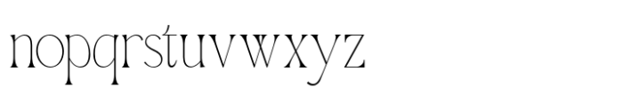 Qellia Light Font LOWERCASE