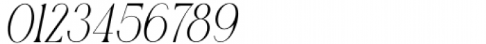 Qellia Oblique Font OTHER CHARS