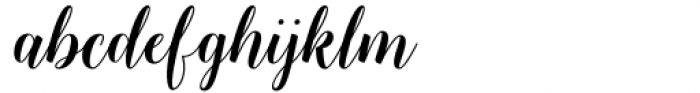 Qellina Regular Font LOWERCASE