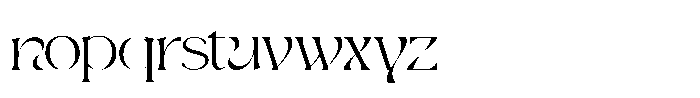 Qelme Font LOWERCASE