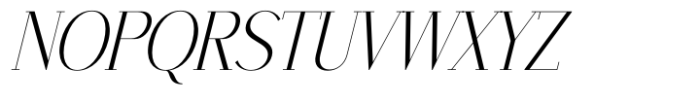 Qenliago Italic Font UPPERCASE
