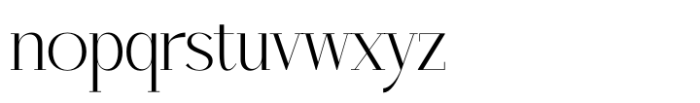 Qenliago Regular Font LOWERCASE