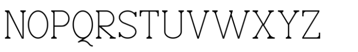 Qenyland Font UPPERCASE