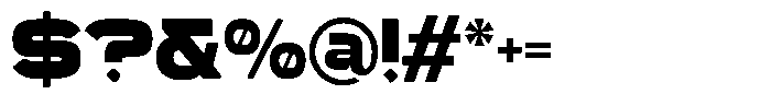 Qepho Modern Regular Font OTHER CHARS