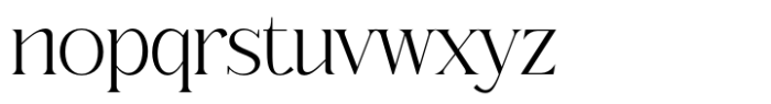Qeraldin Regular Font LOWERCASE