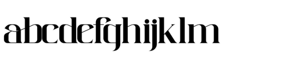 Qermola Regular Font LOWERCASE