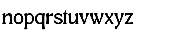 Qetalon Regular Font LOWERCASE