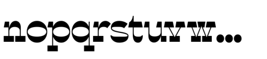 Qetsia Font LOWERCASE