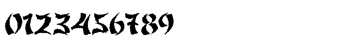 Qetta Distort Font OTHER CHARS