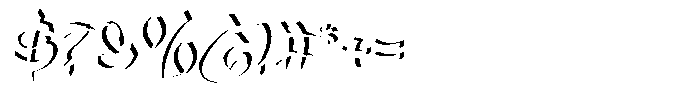 Qetta Shadow 2 Font OTHER CHARS