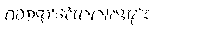 Qetta Shadow 2 Font LOWERCASE