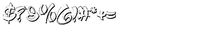 Qetta Shadow Font OTHER CHARS
