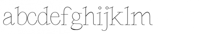 Qewek Condensed Light Font LOWERCASE