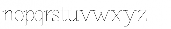 Qewek Condensed Light Font LOWERCASE