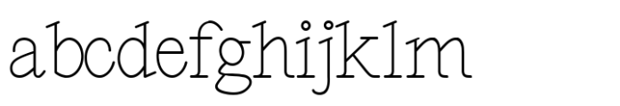 Qewek Medium Font LOWERCASE