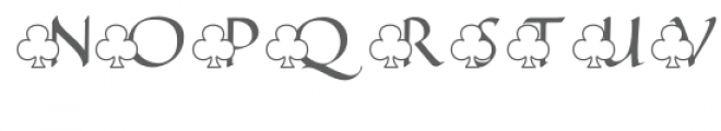 qfd clubs monogram font Font UPPERCASE