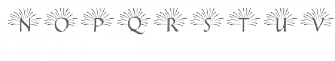 qfd fireworks monogram font Font UPPERCASE