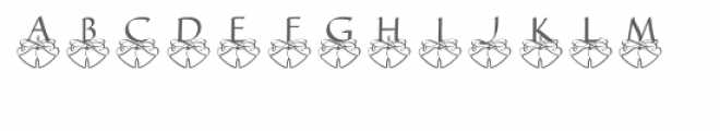 qfd wedding or christmas bells monogram font Font LOWERCASE