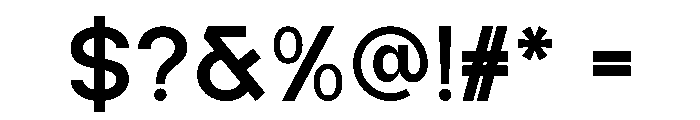 Qhiny Font OTHER CHARS
