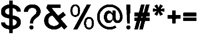 Qhiny Regular otf (400) Font OTHER CHARS