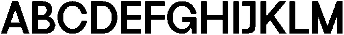 Qhiny Regular otf (400) Font UPPERCASE