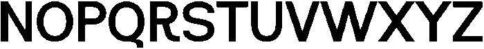 Qhiny Regular otf (400) Font UPPERCASE