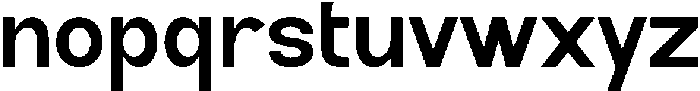 Qhiny Regular otf (400) Font LOWERCASE