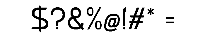 Qiga Font OTHER CHARS