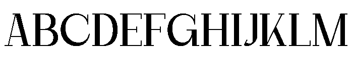 Qigan Regular Font UPPERCASE