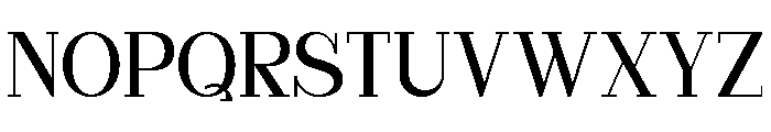 Qigan Regular Font UPPERCASE