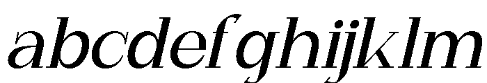 Qigan Slant FONT