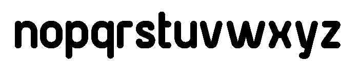 Qilargo Font LOWERCASE