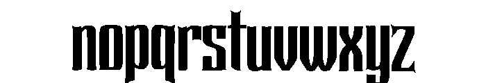 Qirvok Font LOWERCASE
