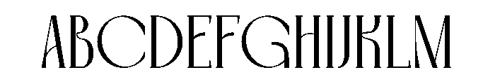 Qisschek Font UPPERCASE