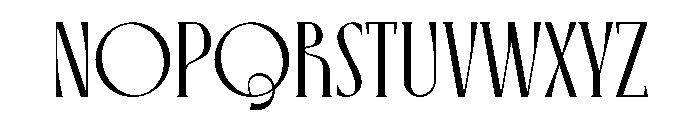 Qisschek Font UPPERCASE